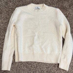 CO Soft Cream Crew Neck Sweater